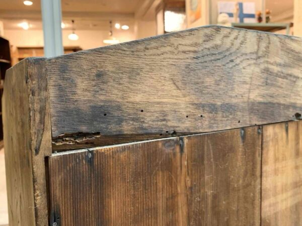 モールガラスの小さな収納棚