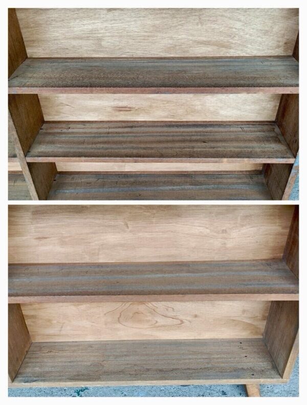 IMG_3461 奥行きの浅い木製オープンキャビネット