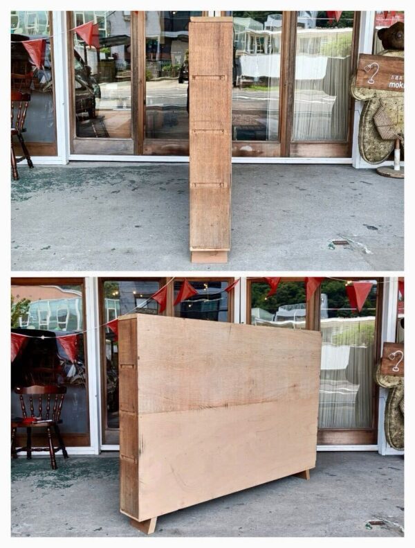 IMG_3463 奥行きの浅い木製オープンキャビネット