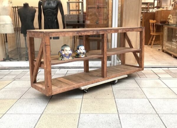 全身無垢のオープンラック