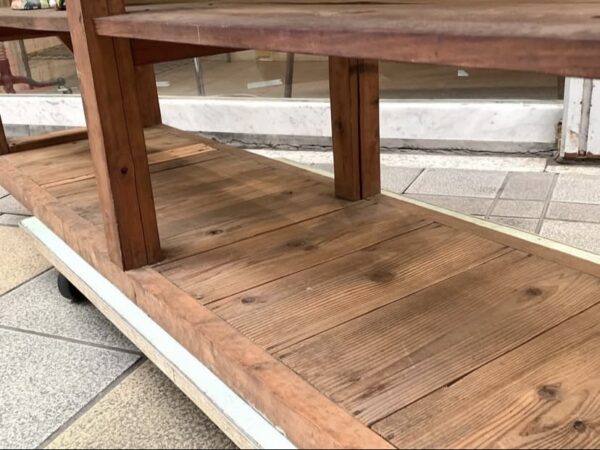 全身無垢のオープンラック