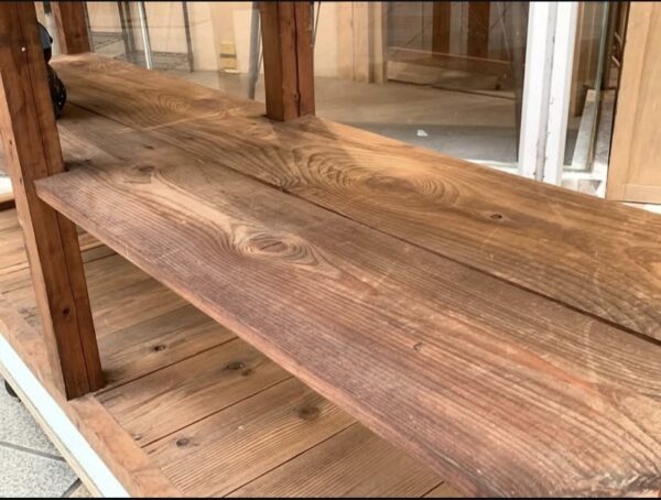 全身無垢のオープンラック