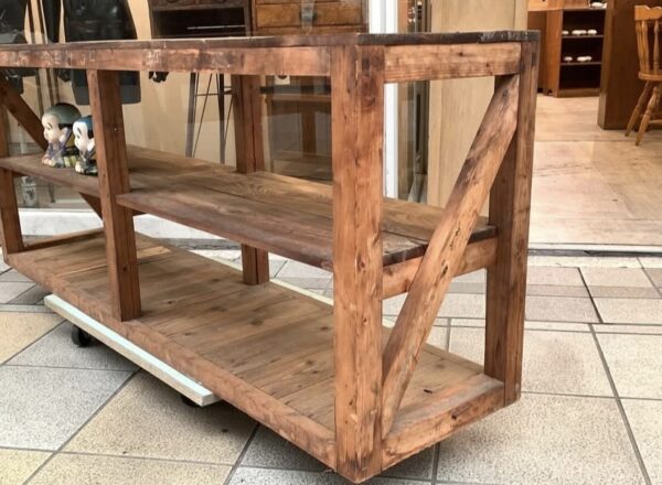 全身無垢のオープンラック