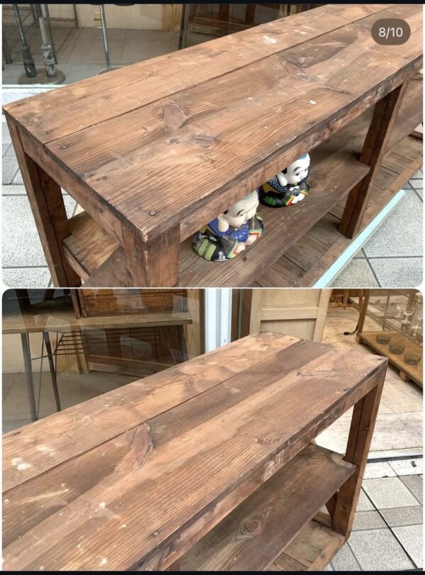 全身無垢のオープンラック