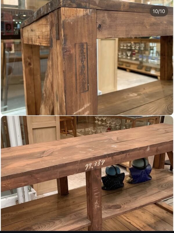 全身無垢のオープンラック