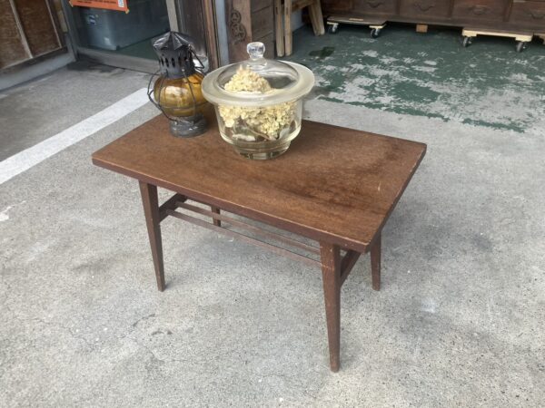 落ち着いたら木味のテーブル　古道具