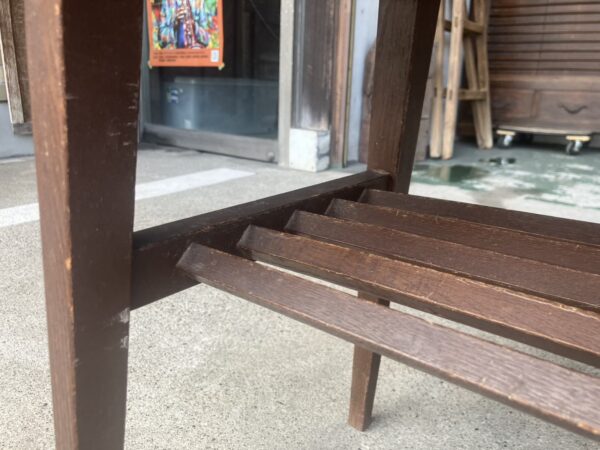 落ち着いたら木味のテーブル　古道具