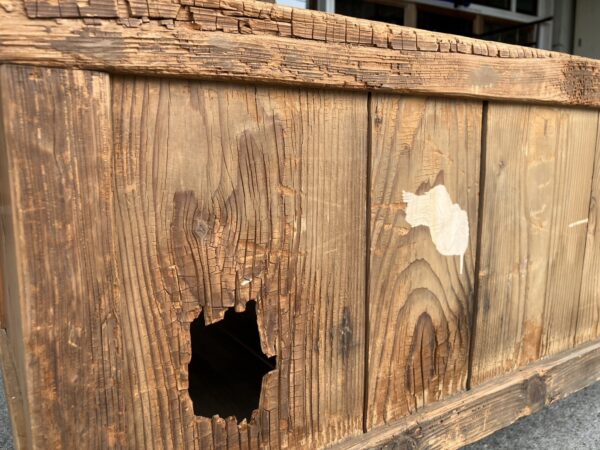 鉄足のローテーブル　テレビボード